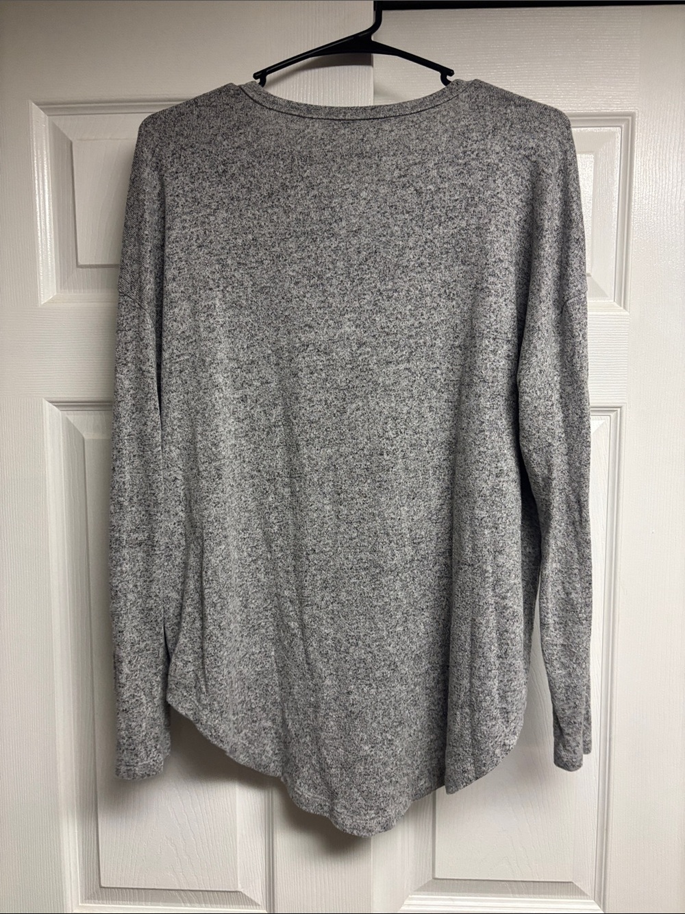 Quince Brushed Long Sleeve Lounge Tee Size Medium - Picture 6 of 8